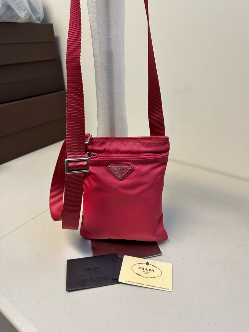 Prada Hot Pink Nylon
